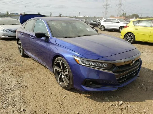 1HGCV1F41MA045576 2021 2021 Honda Accord- Sport Se 4