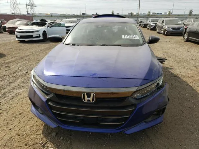 1HGCV1F41MA045576 2021 2021 Honda Accord- Sport Se 5