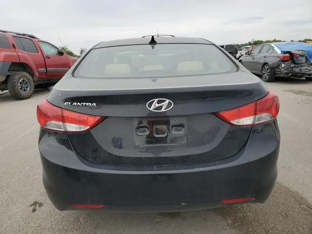 KMHDH4AE6DU889747 2013 2013 Hyundai Elantra- Gls 6