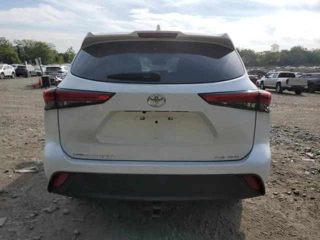 5TDHZRBH4MS129684 2021 2021 Toyota Highlander- Xle 6