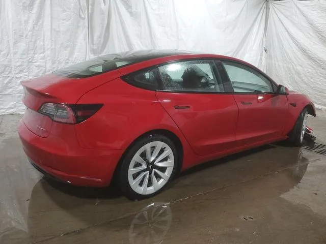 5YJ3E1EB9NF191683 2022 2022 Tesla MODEL 3 3