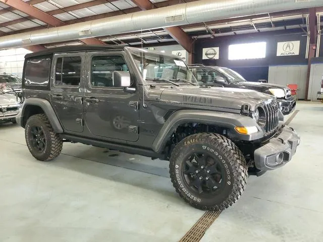 1C4HJXDN6MW621406 2021 2021 Jeep Wrangler- Sport 4