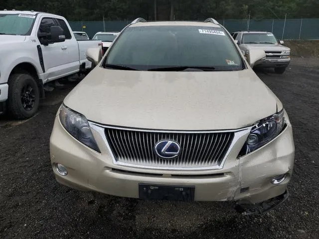 JTJBC1BA0B2043480 2011 2011 Lexus RX- 450H 5