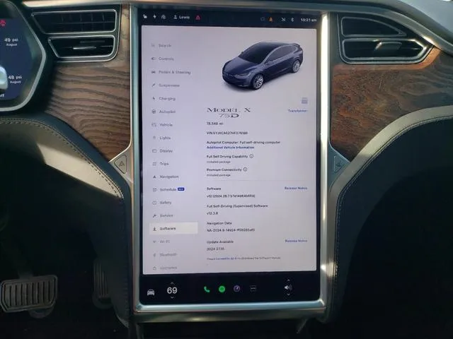 5YJXCAE27HF076186 2017 2017 Tesla MODEL X 9