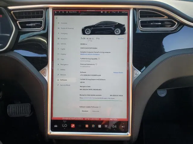 5YJSA1E11HF202954 2017 2017 Tesla MODEL S 9