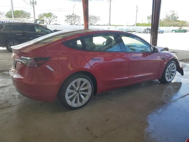 5YJ3E1EA4NF185362 2022 2022 Tesla MODEL 3 3