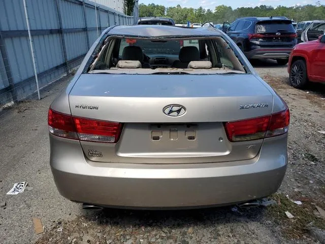 5NPEU46F46H022110 2006 2006 Hyundai Sonata- Gls 6