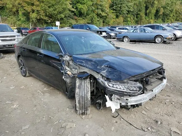 1HGCV1F3XNA051319 2022 2022 Honda Accord- Sport 4