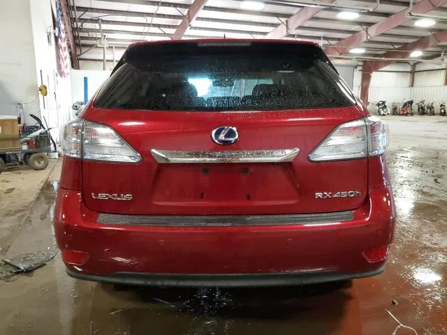 JTJBC1BAXA2018181 2010 2010 Lexus RX- 450H 6