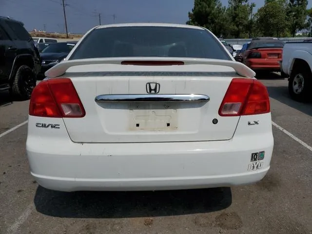 1HGES16511L010532 2001 2001 Honda Civic- LX 6