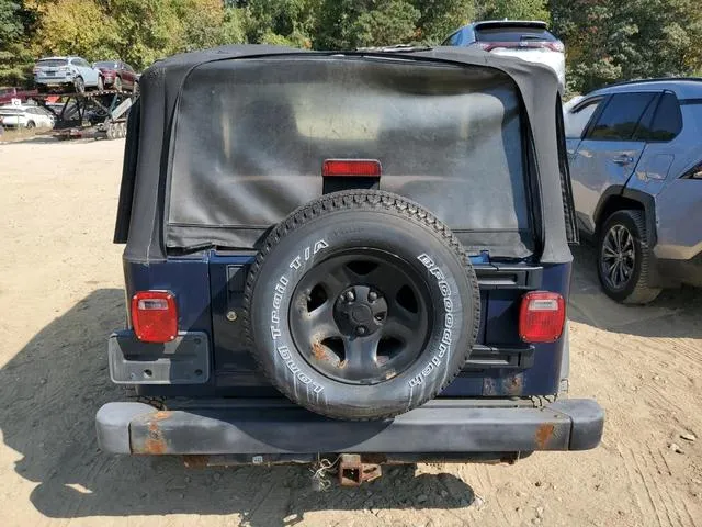 1J4FA39S85P357724 2005 2005 Jeep Wrangler- X 6