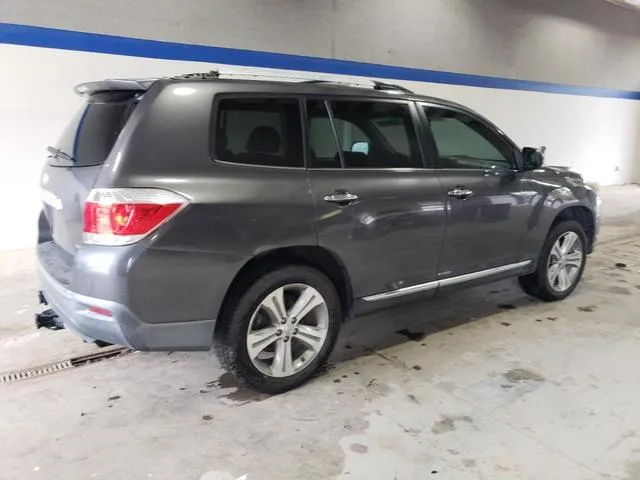 5TDDK3EH1CS139230 2012 2012 Toyota Highlander- Limited 3