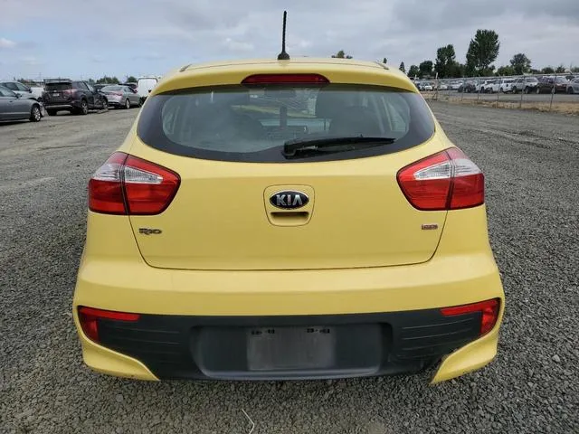 KNADM5A37G6621154 2016 2016 KIA Rio- LX 6