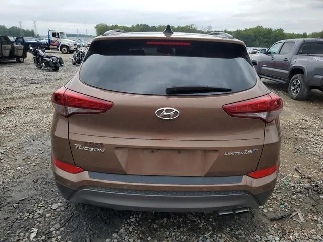 KM8J33A24GU064781 2016 2016 Hyundai Tucson- Limited 6