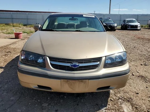 2G1WF52E349153989 2004 2004 Chevrolet Impala 5