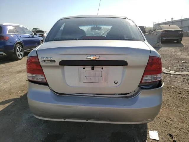 KL1TD52634B241343 2004 2004 Chevrolet Aveo 6