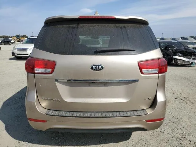 KNDMB5C15H6241705 2017 2017 KIA Sedona- LX 6