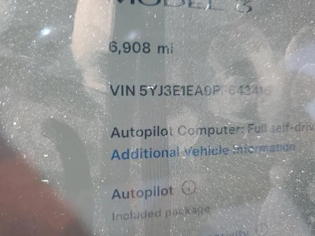 5YJ3E1EA9PF643416 2023 2023 Tesla MODEL 3 9