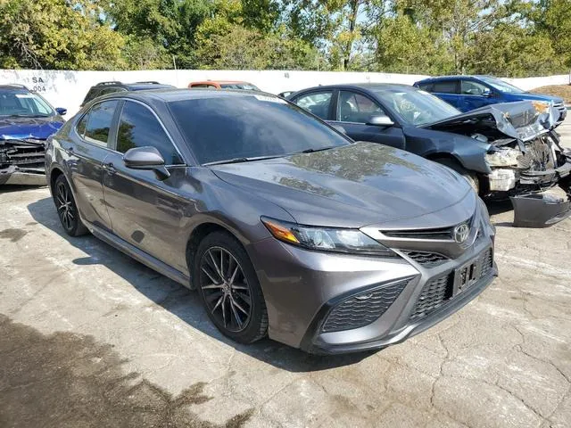 4T1G11AK4MU529902 2021 2021 Toyota Camry- SE 4