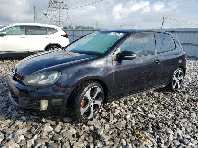 WVWEV7AJ1CW090672 2012 2012 Volkswagen Golf GTI 1