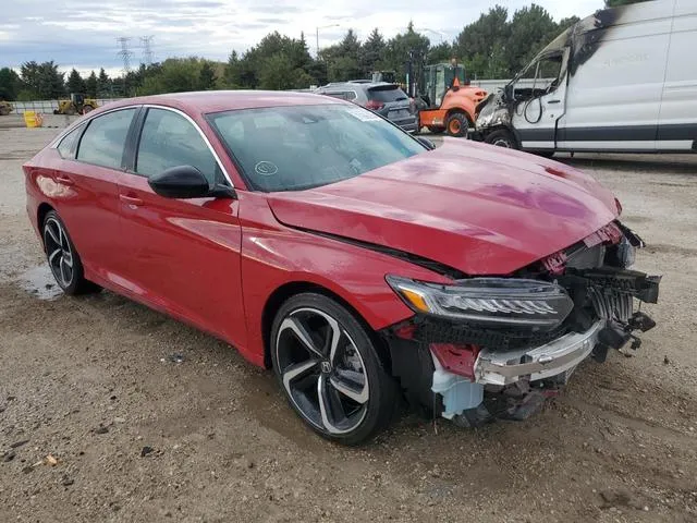 1HGCV1F31NA000193 2022 2022 Honda Accord- Sport 4