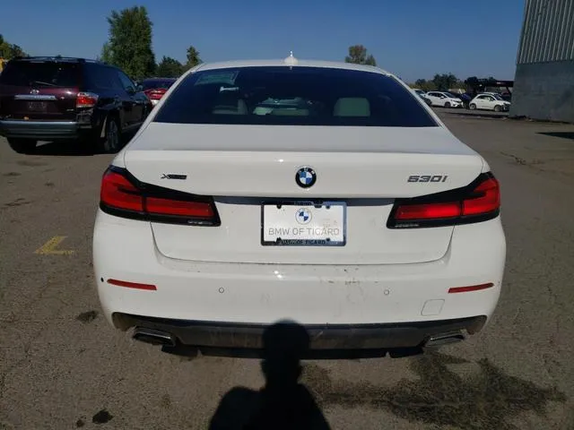 WBA13BJ07MWX24144 2021 2021 BMW 5 Series- 530 XI 6