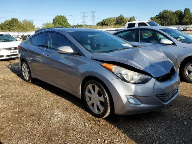 KMHDH4AE6CU296100 2012 2012 Hyundai Elantra- Gls 4