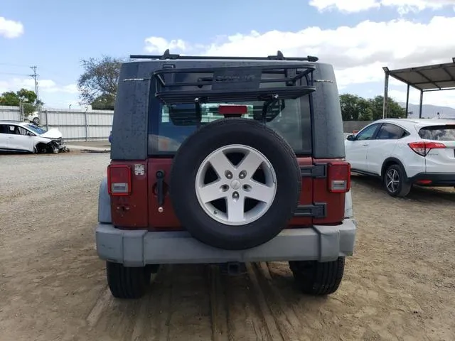 1J4FA24178L516852 2008 2008 Jeep Wrangler- X 6