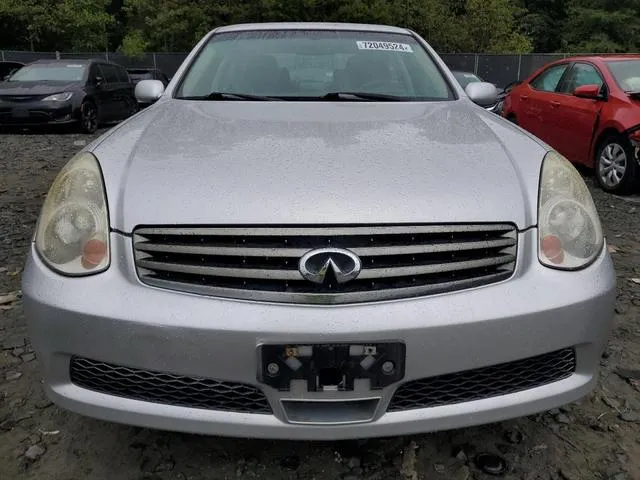 JNKCV51F66M615974 2006 2006 Infiniti G35 5