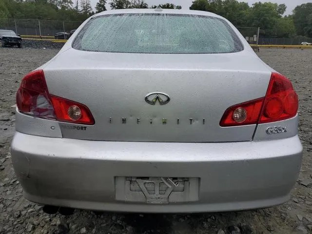 JNKCV51F66M615974 2006 2006 Infiniti G35 6