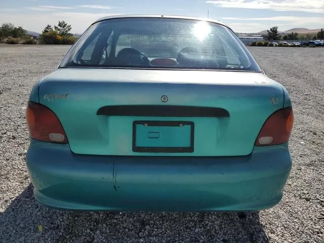 KMHVD14N1SU015961 1995 1995 Hyundai Accent- Base 6