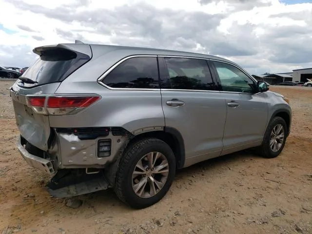 5TDZKRFH7FS090899 2015 2015 Toyota Highlander- LE 3