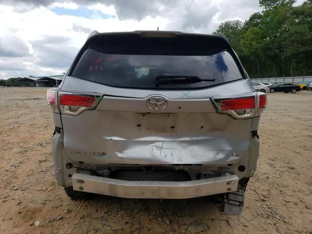 5TDZKRFH7FS090899 2015 2015 Toyota Highlander- LE 6