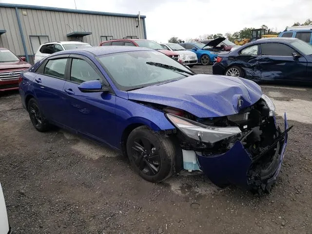 KMHLM4AJ3PU088993 2023 2023 Hyundai Elantra- Blue 4