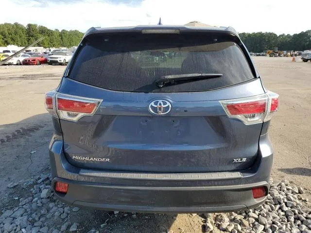 5TDKKRFH9FS093109 2015 2015 Toyota Highlander- Xle 6