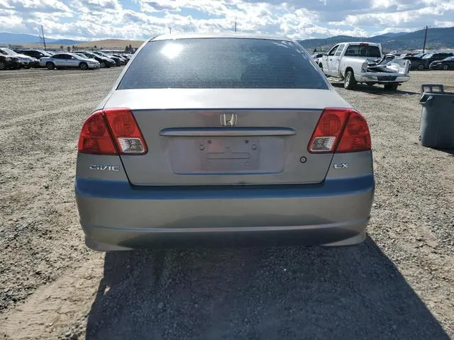 2HGES16614H603057 2004 2004 Honda Civic- LX 6