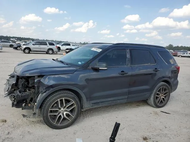 1FM5K8GTXHGD86925 2017 2017 Ford Explorer- Sport 1