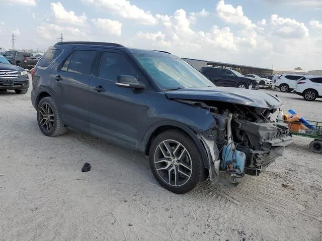 1FM5K8GTXHGD86925 2017 2017 Ford Explorer- Sport 4