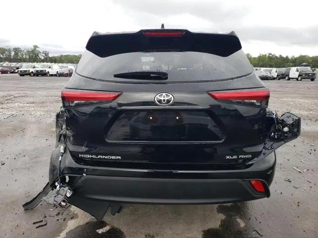 5TDGZRBH6MS554612 2021 2021 Toyota Highlander- Xle 6