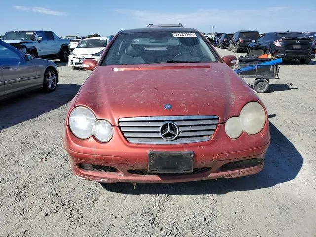 WDBRN47J22A314307 2002 2002 Mercedes-Benz C-Class- 230K Spo 5