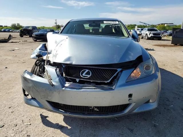 JTHBK262285065498 2008 2008 Lexus IS- 250 5