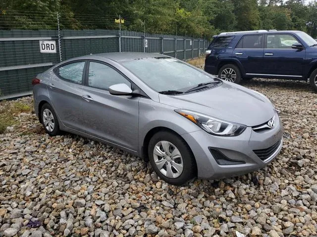 KMHDH4AE9GU491713 2016 2016 Hyundai Elantra- SE 4