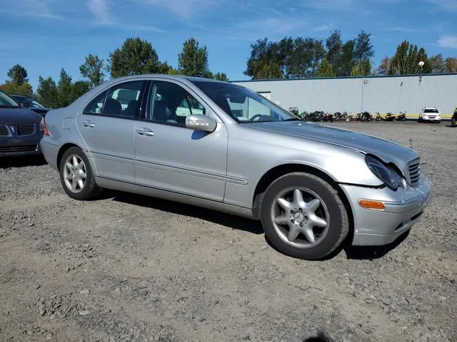 WDBRF61J42E005836 2002 2002 Mercedes-Benz C-Class- 240 4