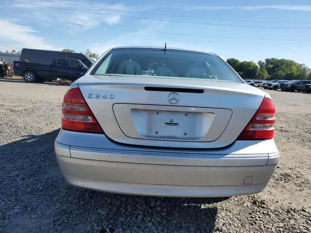 WDBRF61J42E005836 2002 2002 Mercedes-Benz C-Class- 240 6