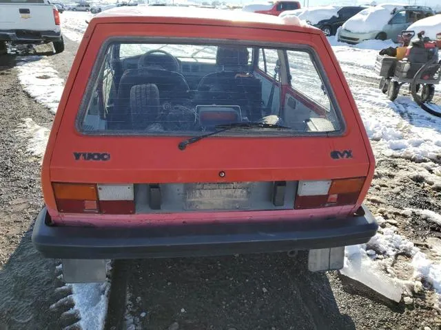 VX1BC1511JK430814 1988 1988 Yugo GVX 6