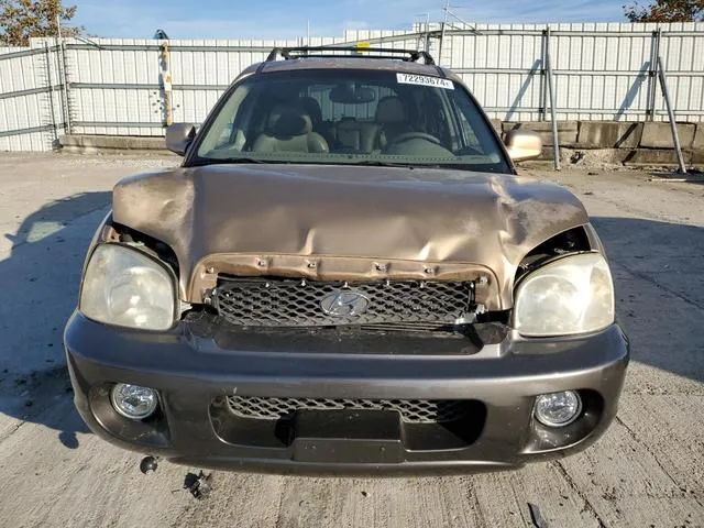 KM8SC73D83U346636 2003 2003 Hyundai Santa Fe- Gls 5