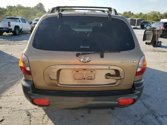 KM8SC73D83U346636 2003 2003 Hyundai Santa Fe- Gls 6