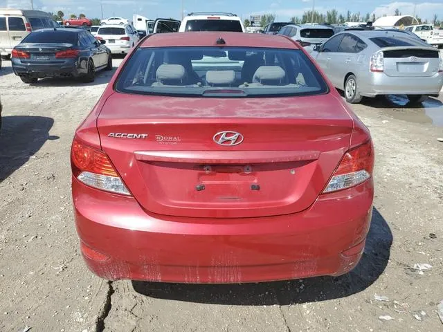 KMHCU4AE6CU261323 2012 2012 Hyundai Accent- Gls 6