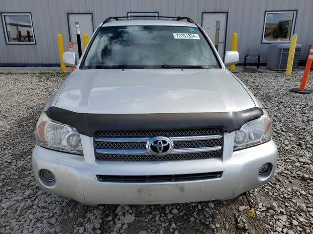 JTEEW21A260017409 2006 2006 Toyota Highlander- Hybrid 5