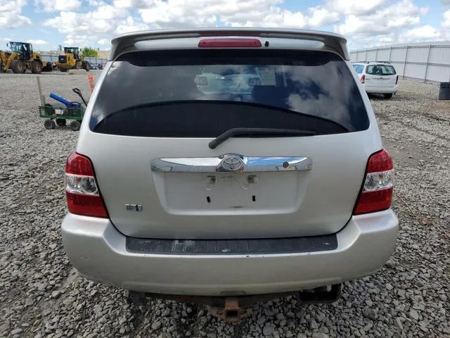 JTEEW21A260017409 2006 2006 Toyota Highlander- Hybrid 6